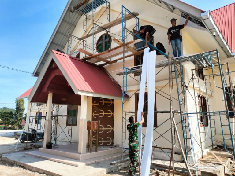 Bantuan Presiden Prabowo: Rumah Ibadah HKBP Paindoan Direhab. - thewasesanews.com