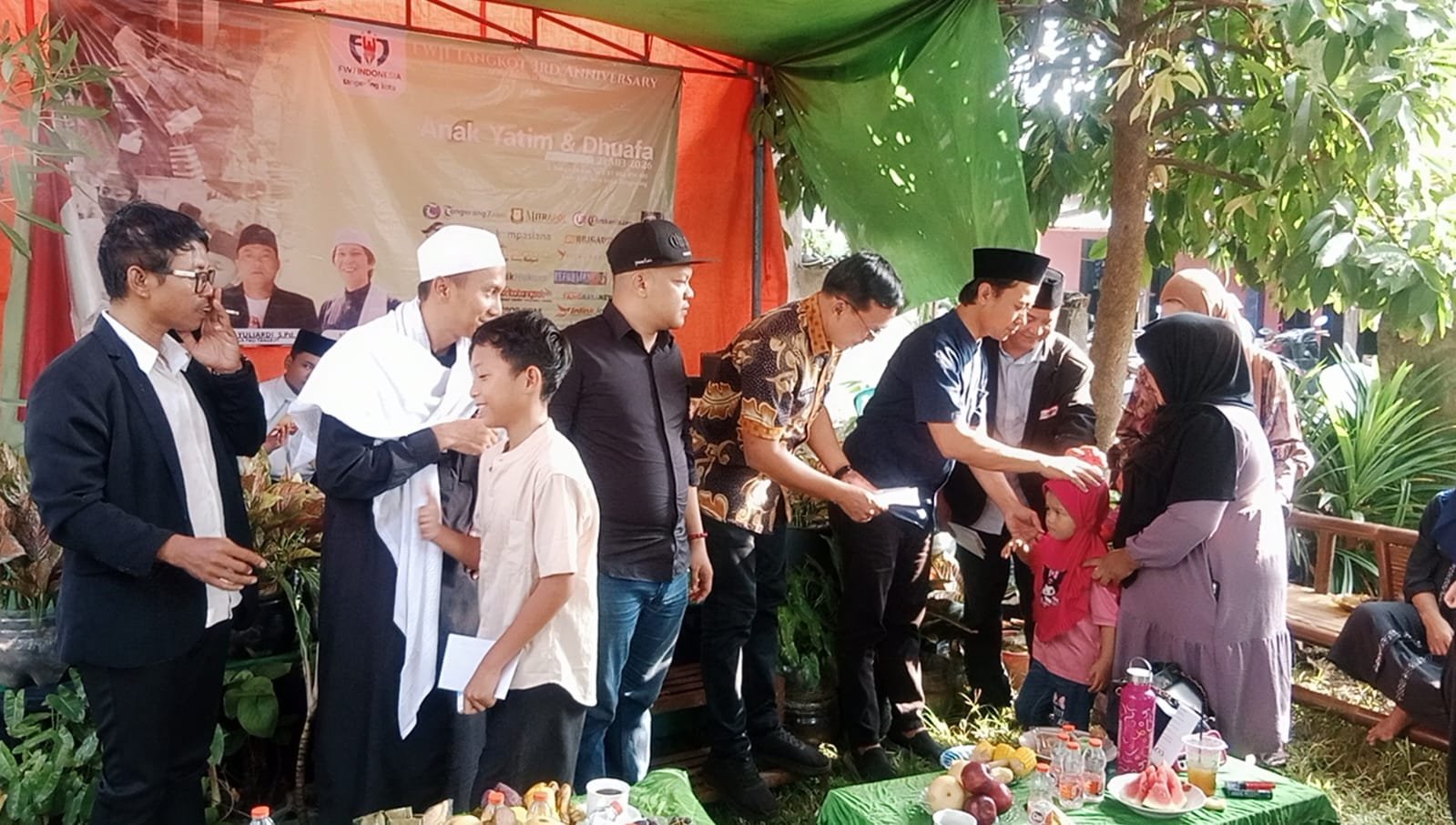 FWJI Korwil Tangkot Sukses Gelar Santunan Puluhan Anak Yatim Piatu. - thewasesaness.com