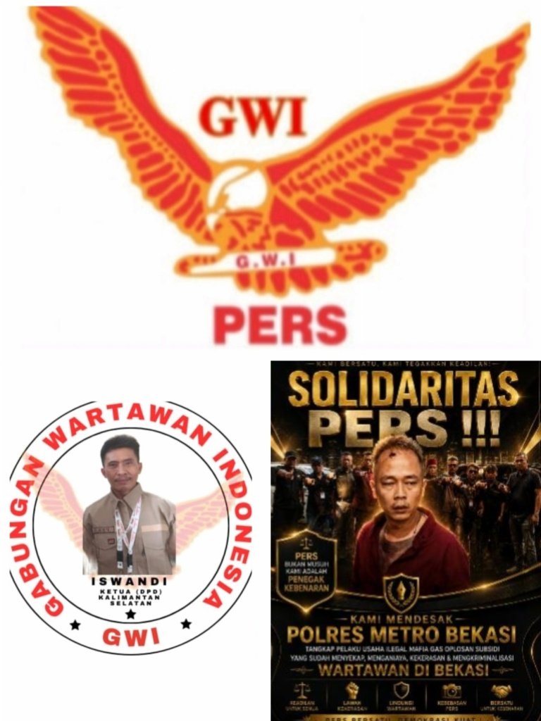 DPD GWI Kalsel Minta Propam Usut Kasus Penyekapan Wartawan di Bekasi. - thewasesanews.com