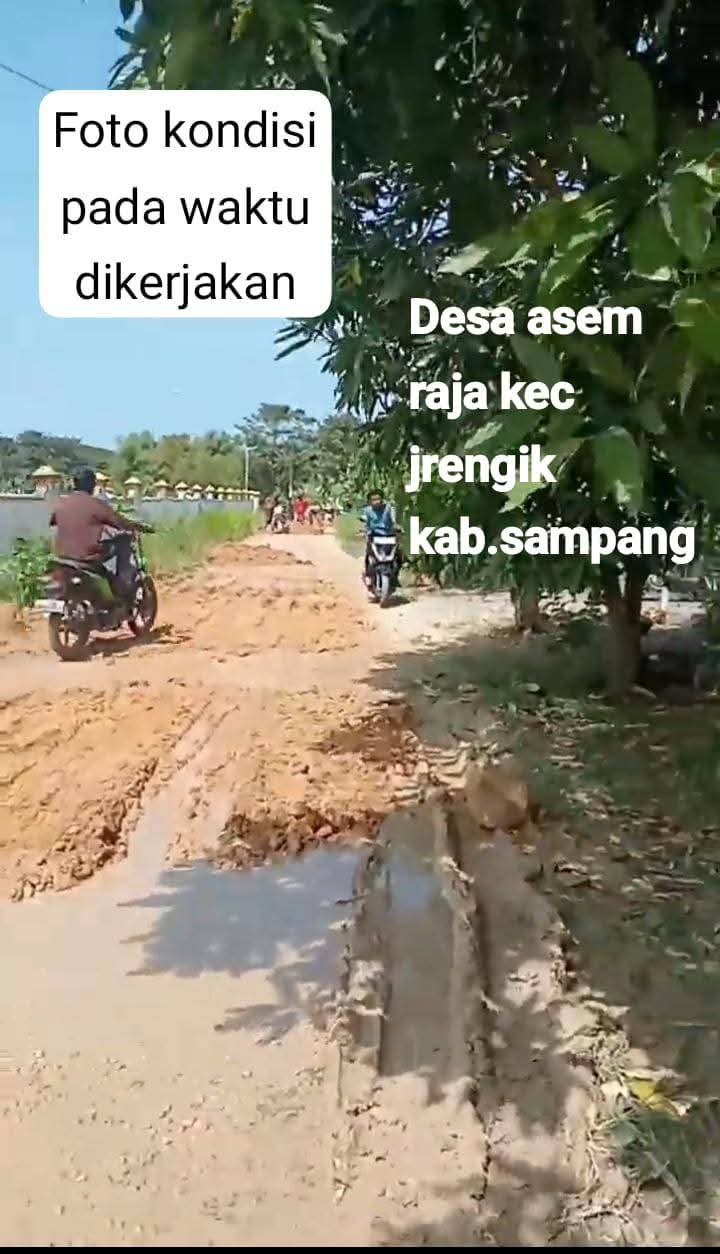 Inspektorat Sampang Diduga Biarkan Skandal Korupsi Dana Desa Asem Raja. - thewasesanews.com