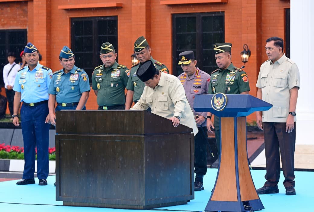 Kasad Maruli Simanjuntak Hadiri Taklimat Presiden Prabowo di Seskoad. - thewasesanews.com