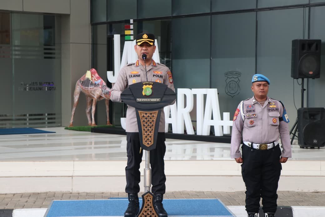 Polres Metro Tangerang Kota Siagakan 400 Personel Amankan Malam Takbir. - thewasesanews.com