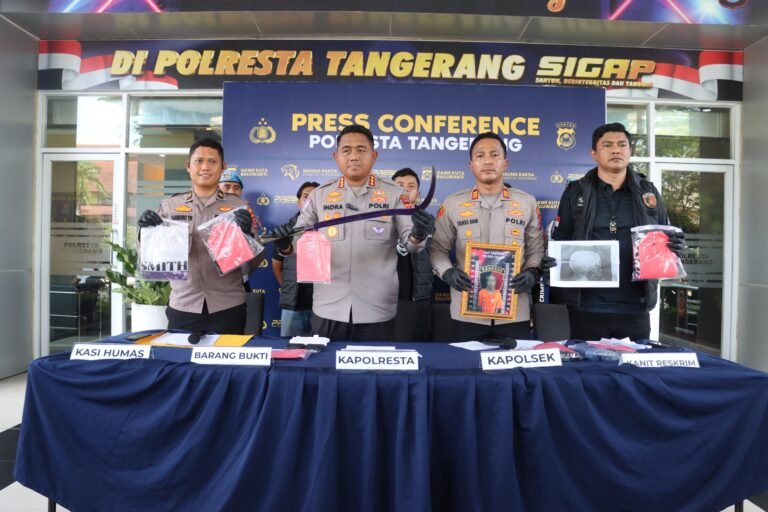 Polresta Tangerang Ringkus Pembacok Tawuran Remaja Cikupa di Bekasi. - thewasesanews.com