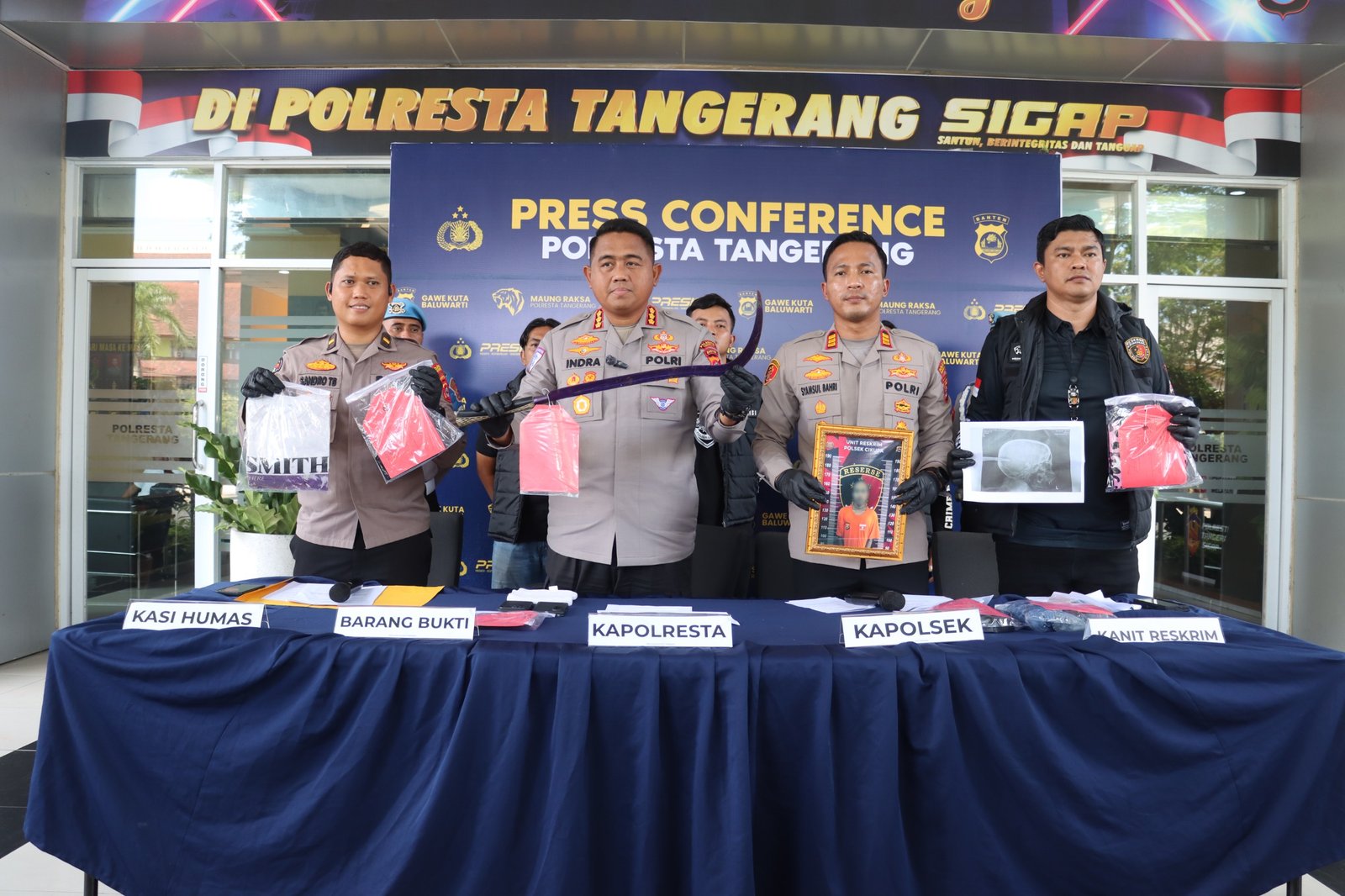 Polresta Tangerang Ringkus Pembacok Tawuran Remaja Cikupa di Bekasi. - thewasesanews.com