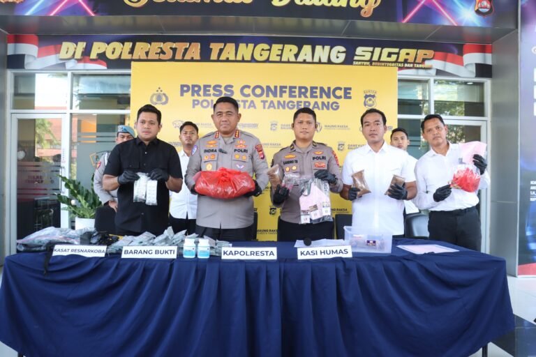 Polresta Tangerang Bongkar Jaringan Obat Keras Sita Ribuan Tramadol Hexymer. - thewasesanews.com