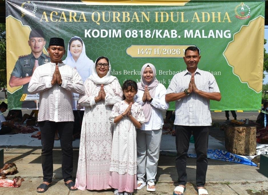 Kodim 0818 Malang Batu Gelar Penyembelihan Hewan Kurban Idul Adha 1447 H. - thewasesanews.com