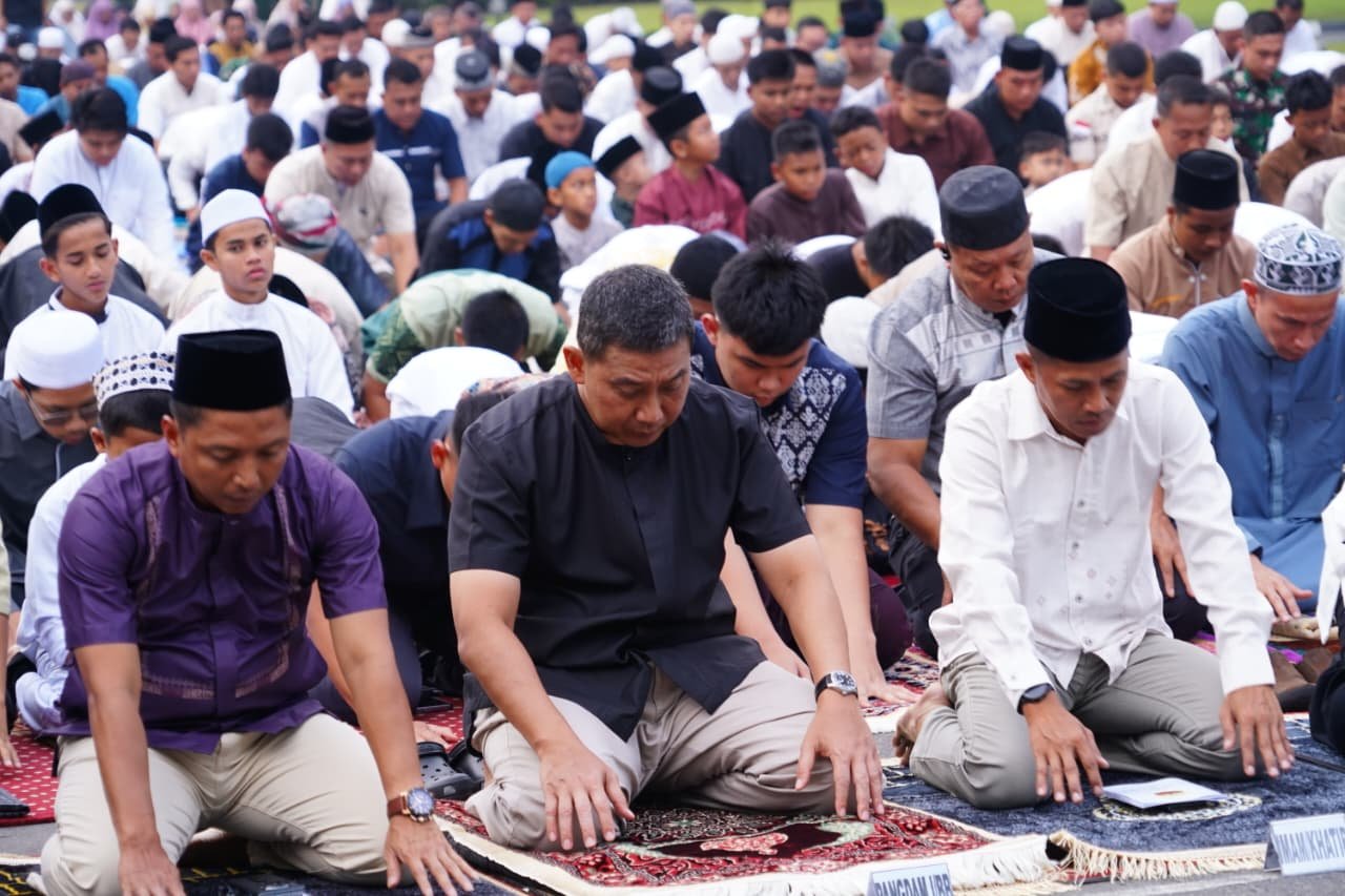 Pangdam I BB Shalat Idul Adha 1447 H dan Serahkan Hewan Kurban di Makodam. - thewasessnews.com