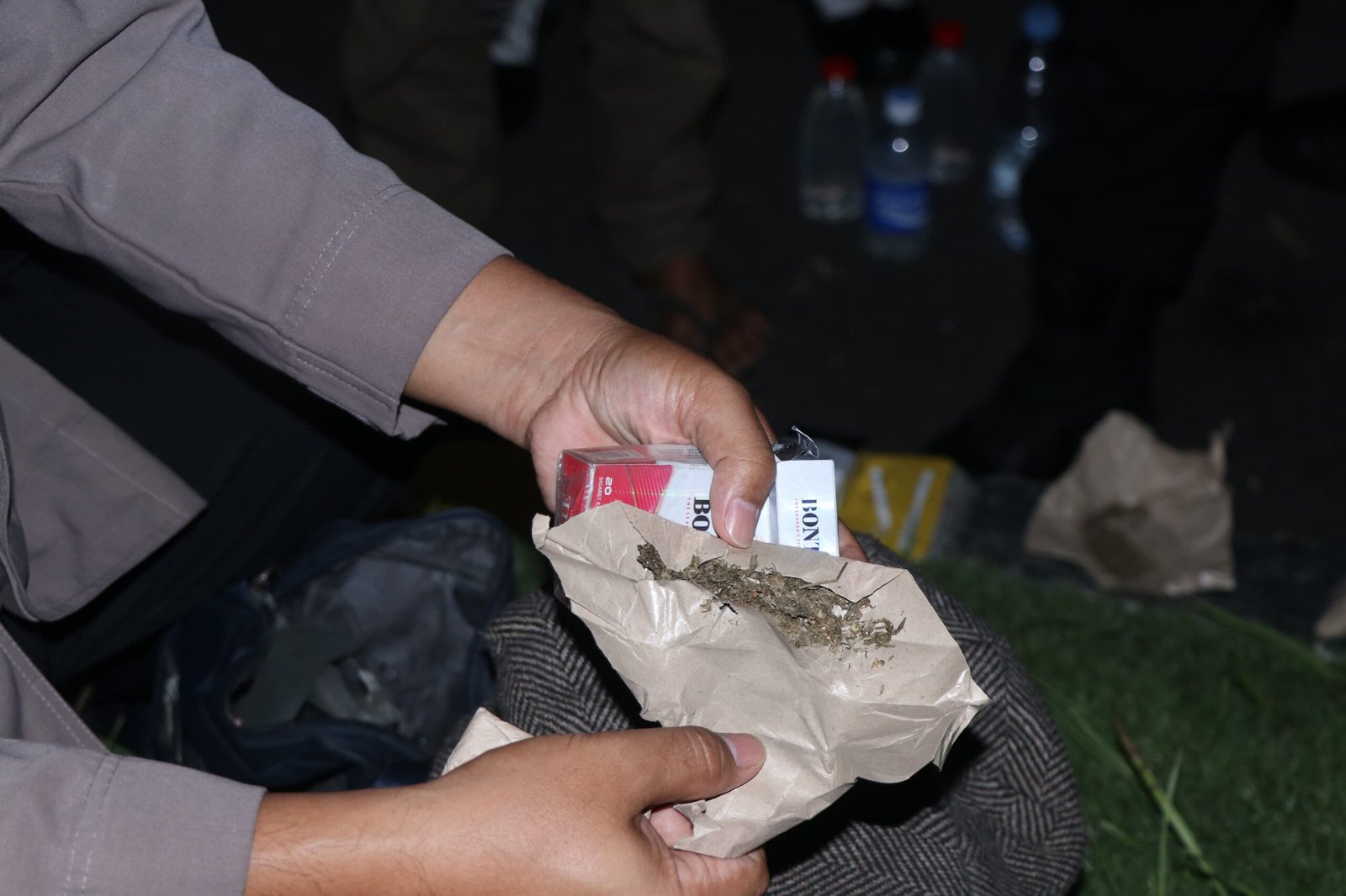 Polres Metro Tangerang Kota Tangkap Pengedar Ganja Saat Razia Cipkon. - thewasesanews.com