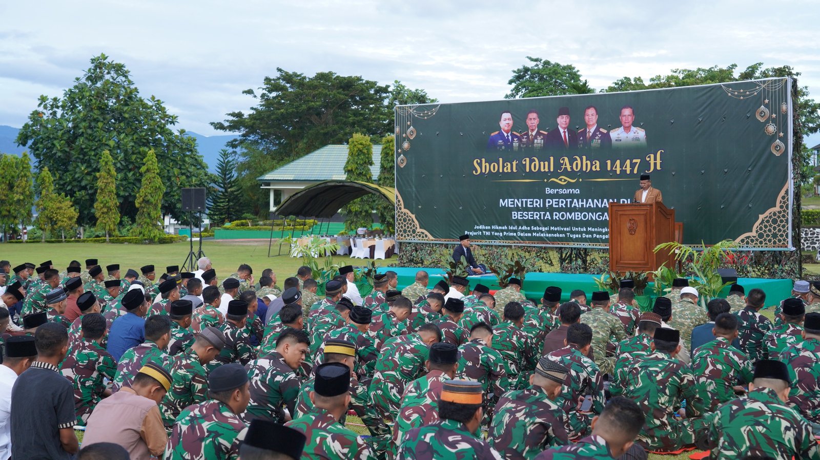 Menhan Sjafrie Sjamsoeddin Kunjungi Papua Barat Kuatkan Prajurit Kodam Kasuari. -thewasesanews.com
