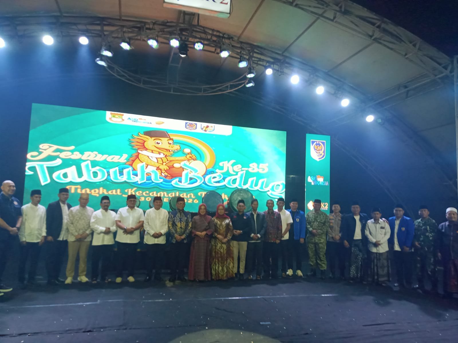 Gubernur Banten Hadiri Grand Final Festival Tabuh Bedug ke-35 Teluknaga. - thewasesanews.com