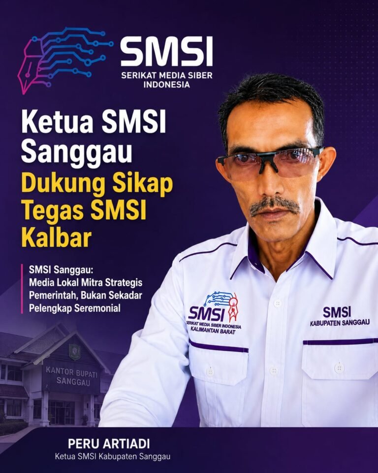 Ketua SMSI Sanggau Dukung Sikap Tegas SMSI Kalbar Soal Media Lokal. - thewasesanews.com