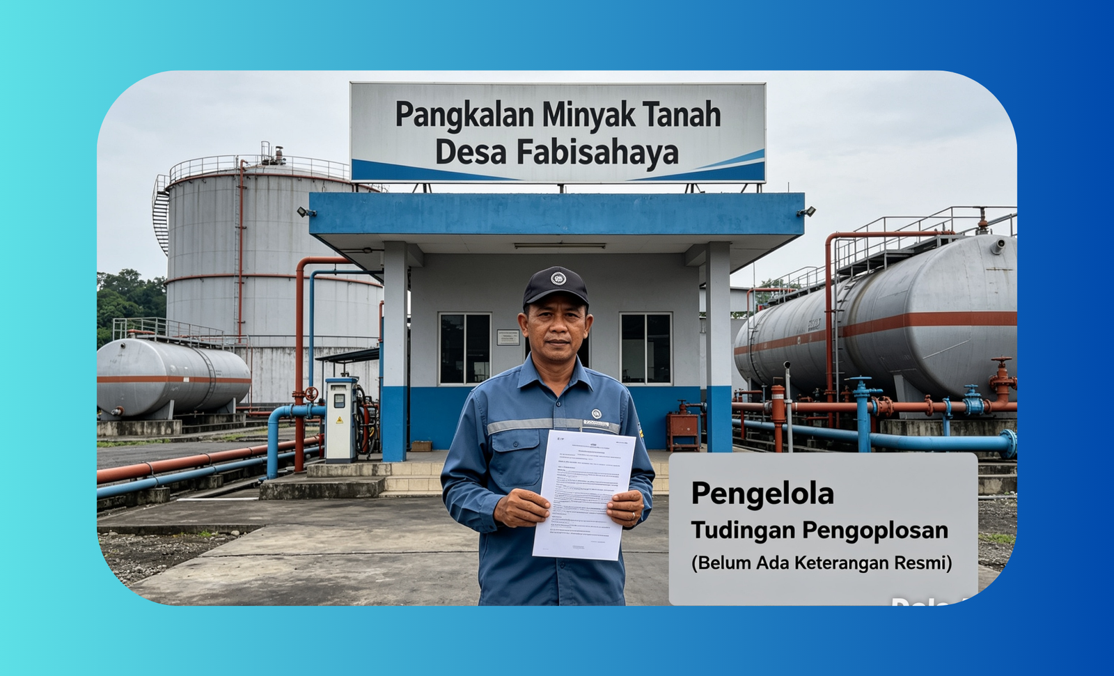 Pangkalan Minyak Tanah Oplosan di Sula Didesak Dicabut Izin. - thewasesanews.com
