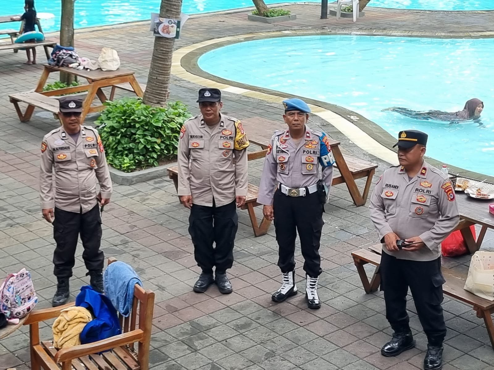 Polsek Cikupa Monitoring Objek Wisata Talaga Bestari Pastikan Keamanan. - thewasesanews.com