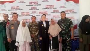 Gubernur Sherly Tjoanda Laos Buka Karya Bakti TNI AD 2026 di Halmahera Tengah. - thewasesanews.com