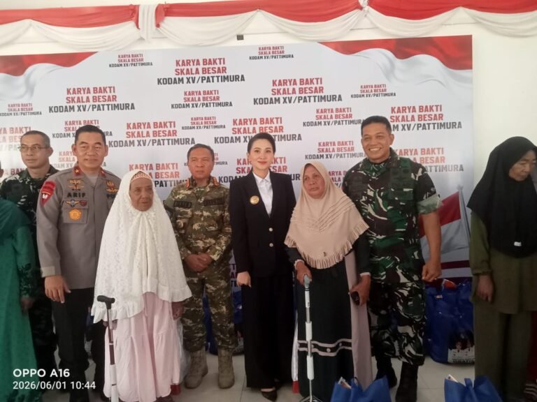 Gubernur Sherly Tjoanda Laos Buka Karya Bakti TNI AD 2026 di Halmahera Tengah. - thewasesanews.com