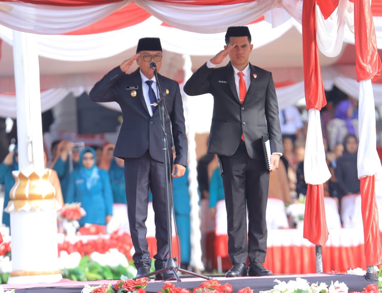 Bupati Ikram Malan Sangadji Pimpin Upacara Hari Lahir Pancasila 2026. - thewasesanews.com