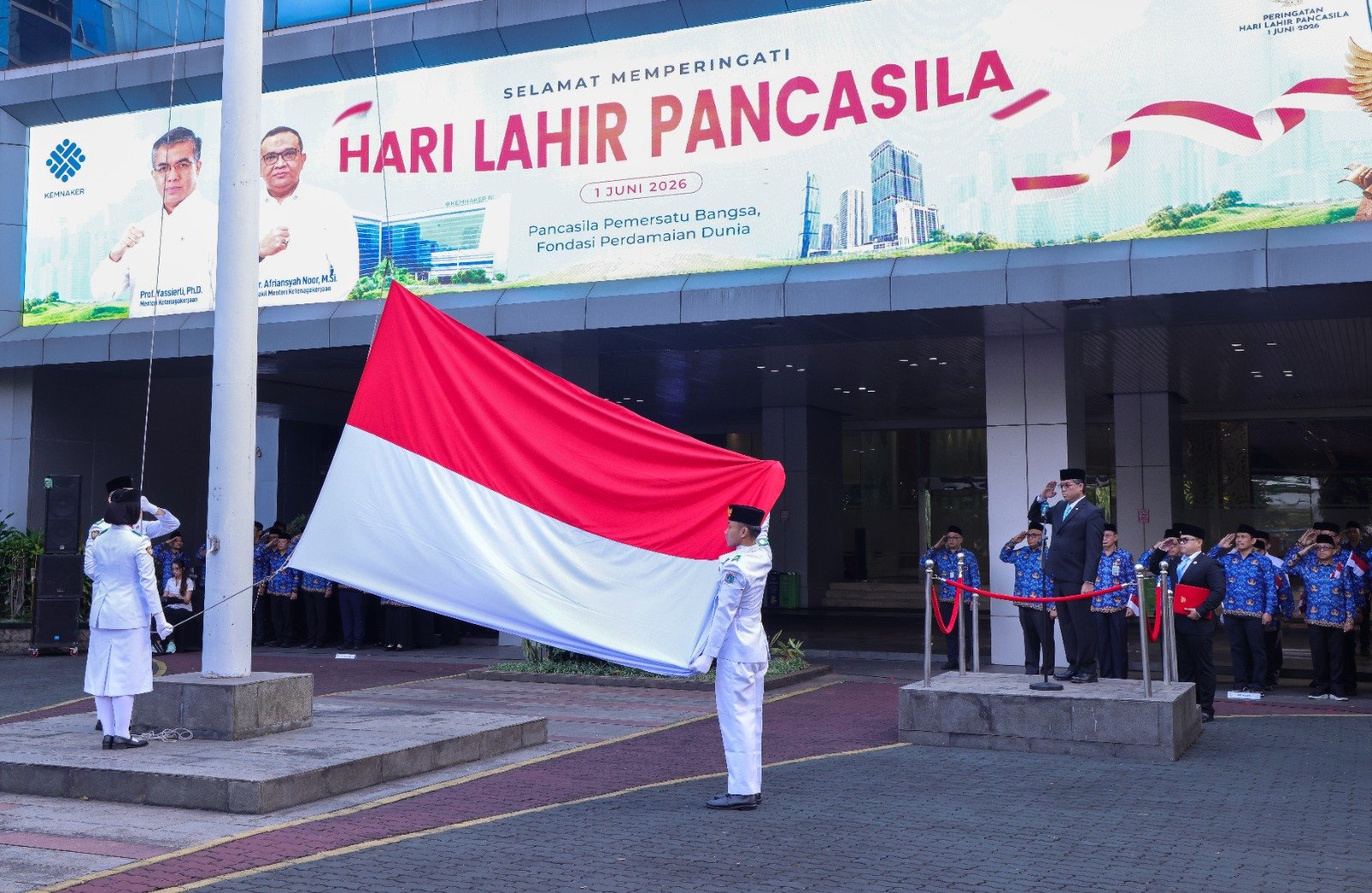 Menaker Yassierli Ajak Generasi Muda Amalkan Nilai Pancasila Sehari-hari. - thewasesanews.com