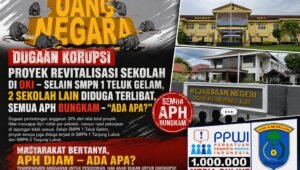 Dugaan Korupsi Revitalisasi Sekolah di OKI APH Bungkam Ada Apa ?. - thewasesanews.com