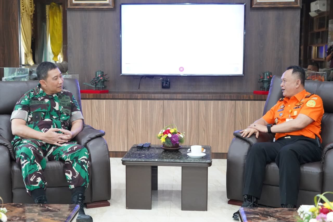 Pangdam I Bukit Barisan Terima Audiensi SAR Sumut Perkuat Sinergi. - thewasesanews.com