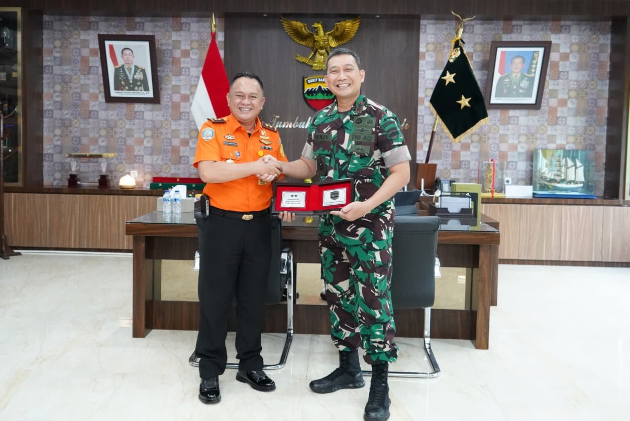 Pangdam I Bukit Barisan Terima Audiensi SAR Sumut Perkuat Sinergi. - thewasesanews.com