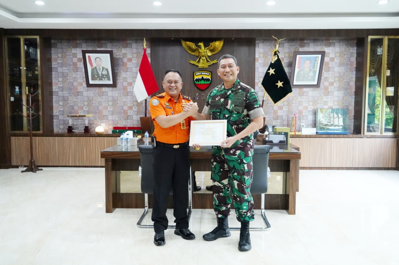 Pangdam I Bukit Barisan Terima Audiensi SAR Sumut Perkuat Sinergi. - thewasesanews.com