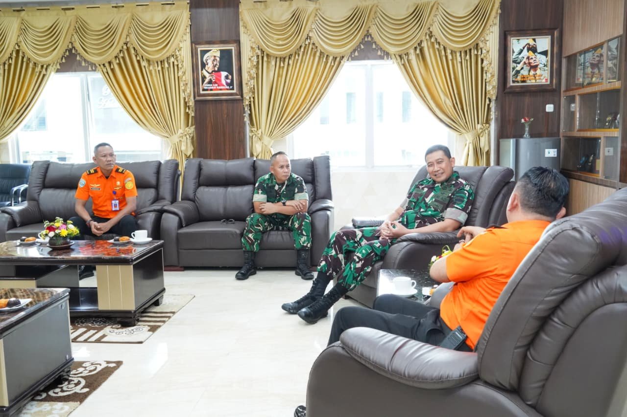 Pangdam I Bukit Barisan Terima Audiensi SAR Sumut Perkuat Sinergi. - thewasesanews.com