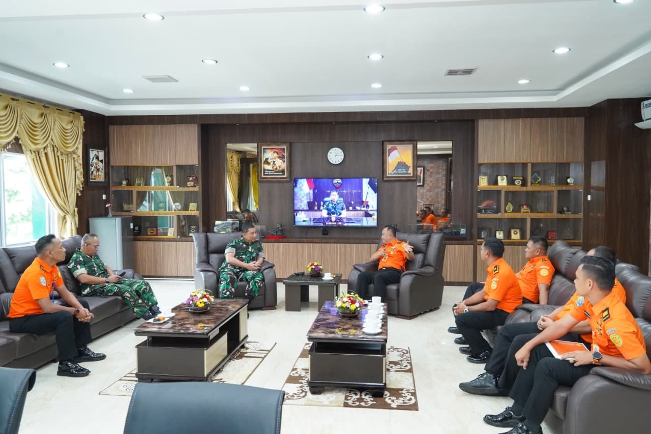 Pangdam I Bukit Barisan Terima Audiensi SAR Sumut Perkuat Sinergi. - thewasesanews.com