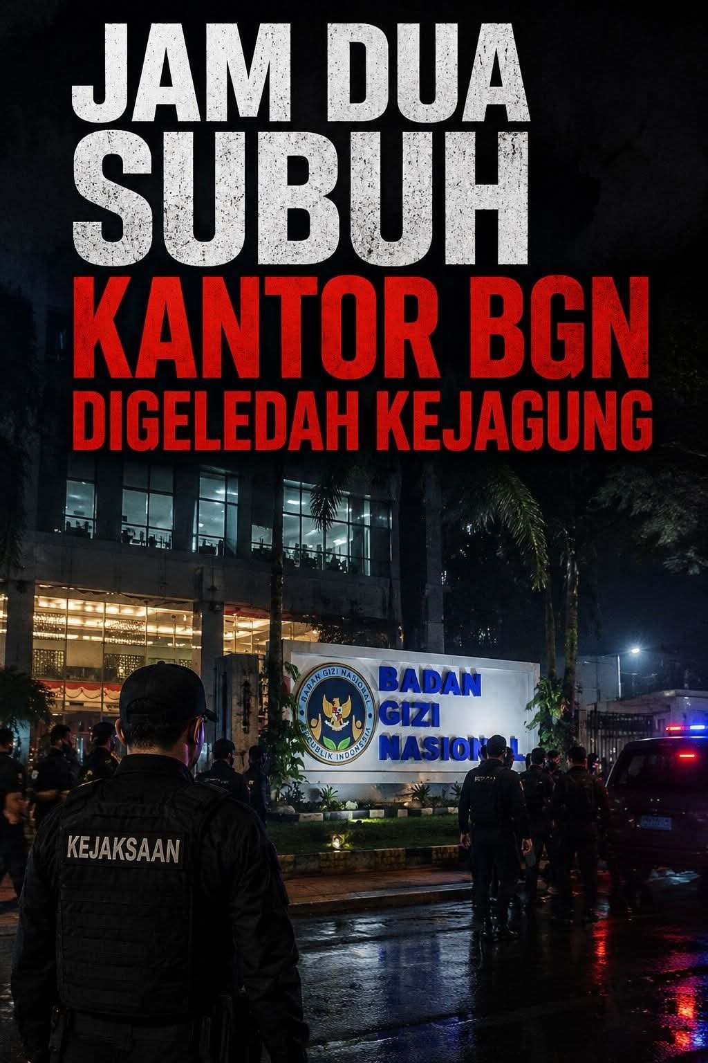 Kejagung Geledah Kantor BGN Jam Dua Subuh Usai Dadan Dicopot. - thewasesanews.com
