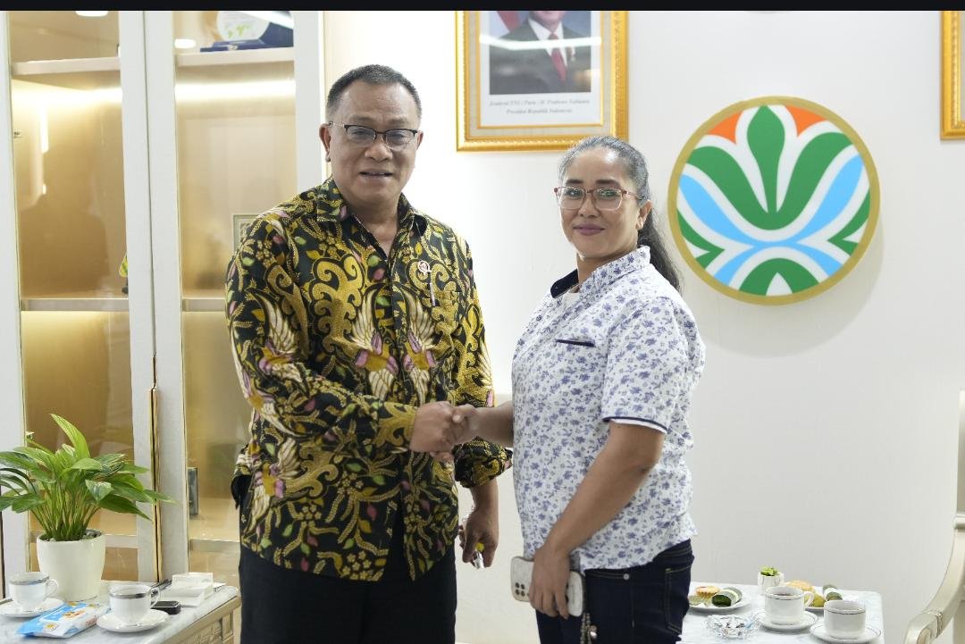 Menteri LH Jumhur Hidayat Terima Audiensi Aktivis Garda Nusantara. - thewasesanews.com