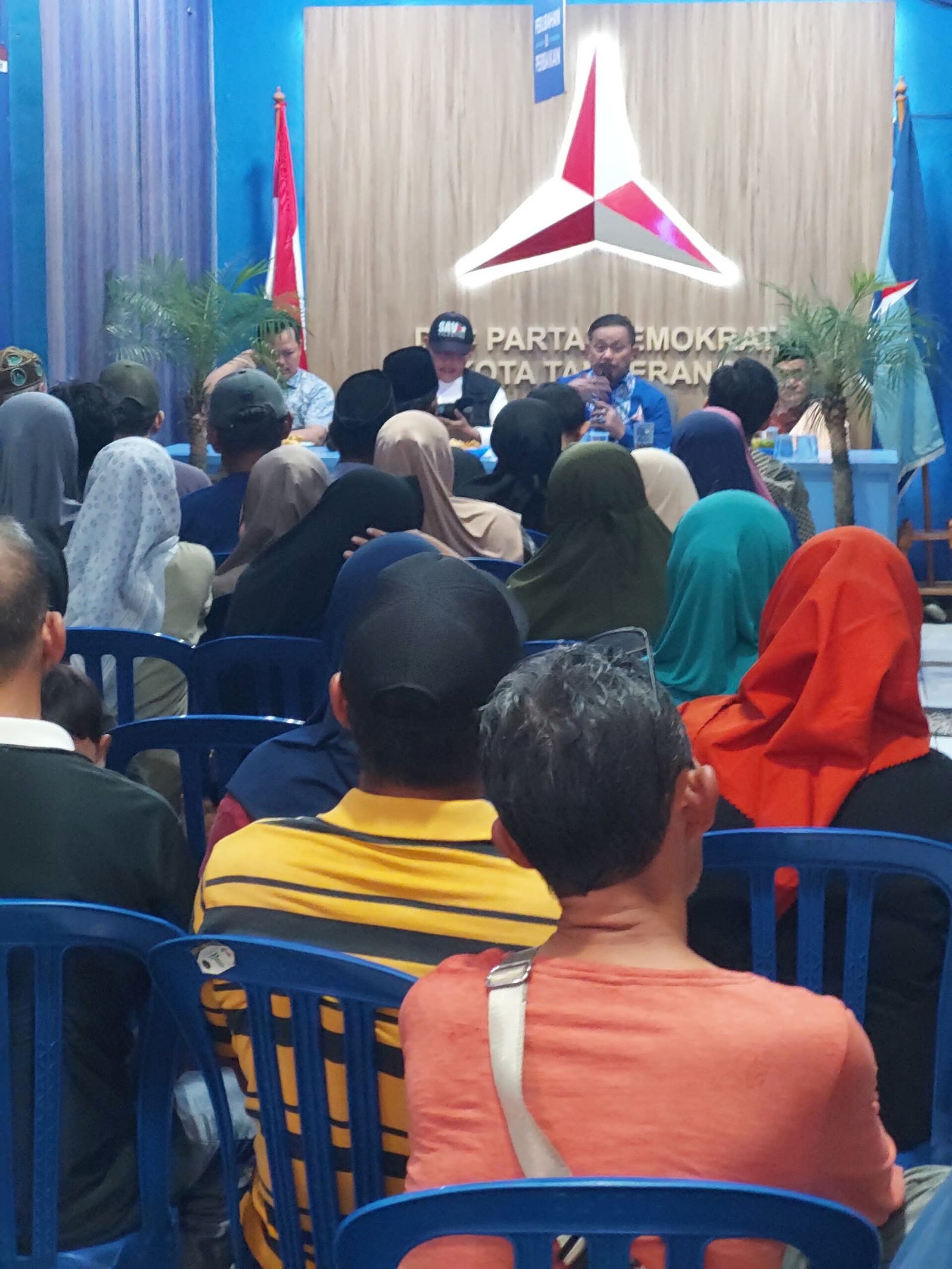 DPC Partai Demokrat Kota Tangerang Silaturahmi Bersama Warga. - thewasesanews.com
