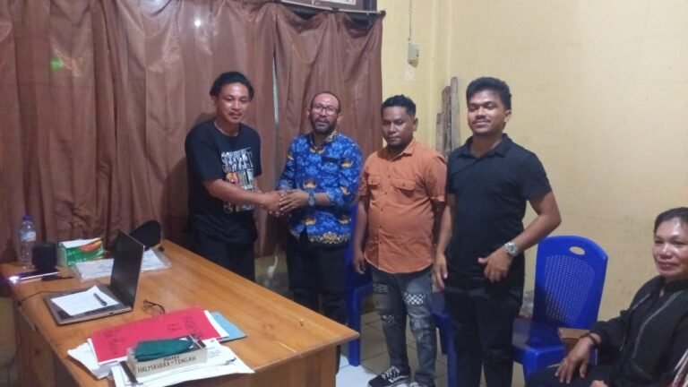 Polres Halteng Mediasi Damai Kasus Pemuda Sibenpopo dan Kabag Kesra. - thewasesanews.com