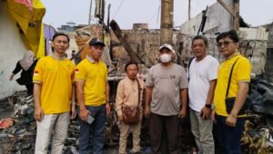 DPD LPLH Nata Buana Lestari Salurkan Bantuan Kebakaran Kemayoran. - thewasesanews.com