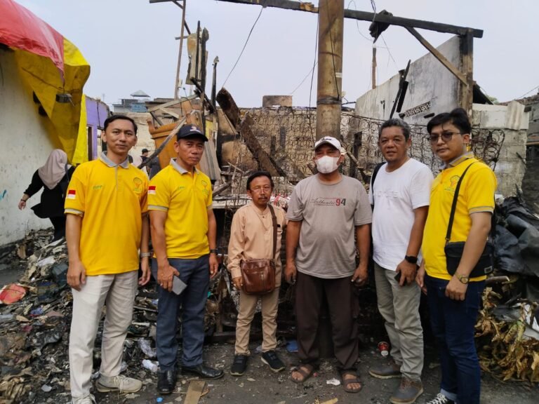 DPD LPLH Nata Buana Lestari Salurkan Bantuan Kebakaran Kemayoran. - thewasesanews.com