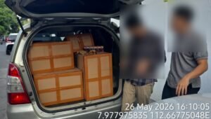 Bea Cukai Malang Gagalkan 107 Ribu Batang Rokok Ilegal di Tol. - thewasesanews.com