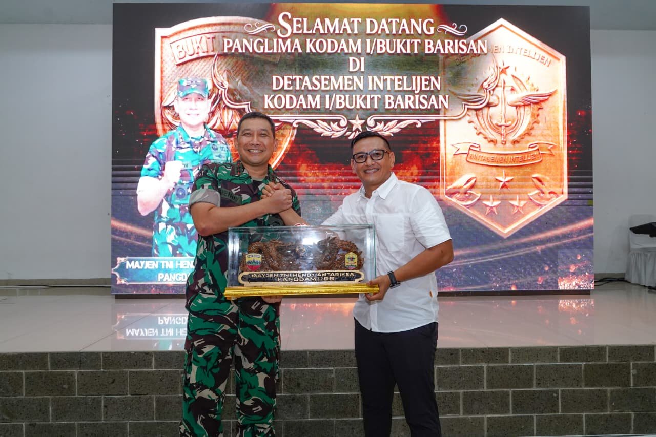 Pangdam I BB Kunjungi Deninteldam Minta Intelijen Profesional. - thewasesanews.com