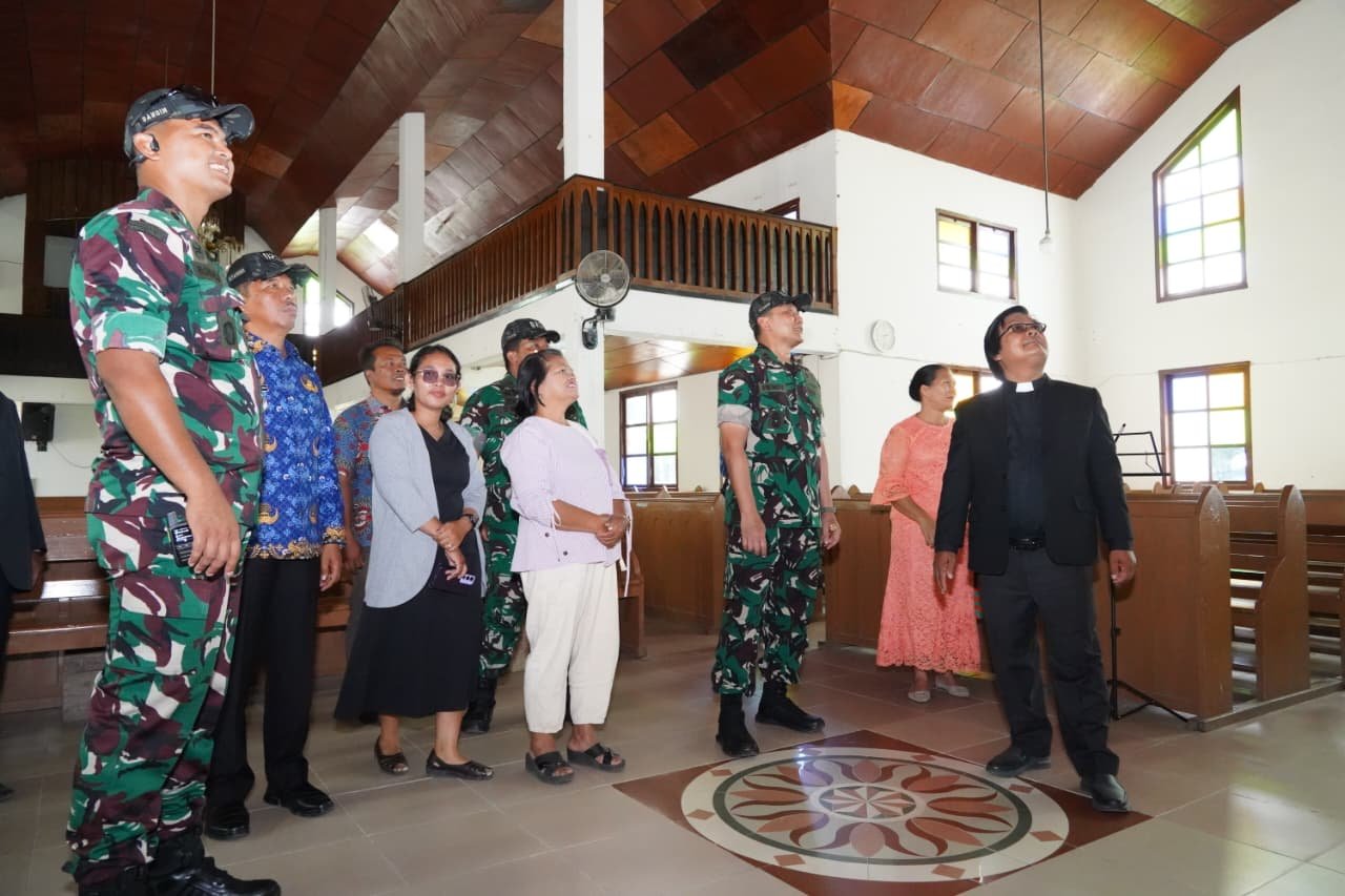 Pangdam I BB Tinjau Sumur Bor dan Rehab Gereja di Toba. - thewasesanews.com