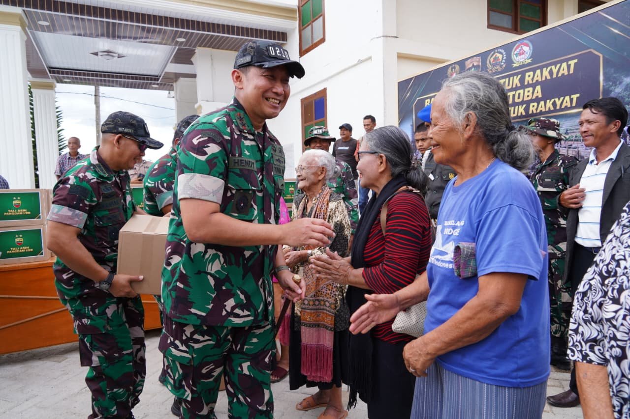 Pangdam I BB Tinjau Sumur Bor dan Rehab Gereja di Toba. - thewasesanews.com