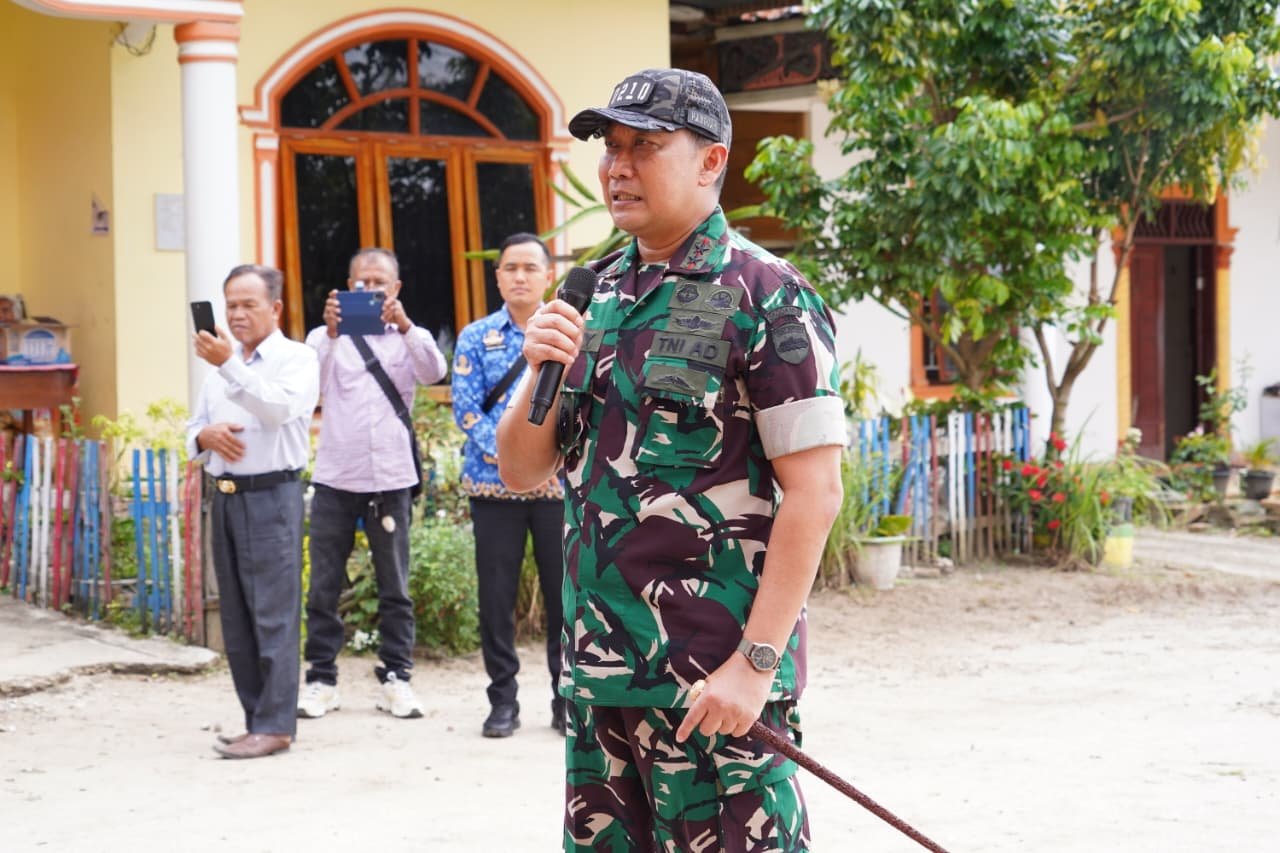 Pangdam I BB Tinjau Sumur Bor dan Rehab Gereja di Toba. - thewasesanews.com