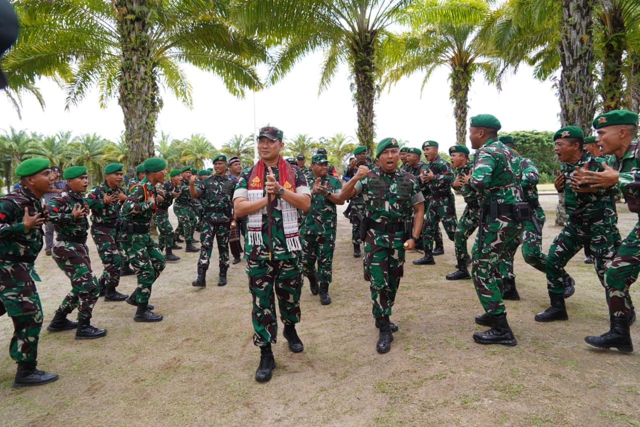 Pangdam I BB Kunjungi Kipan A Yonif 125 Simbisa di Toba Perkuat Moril. - thewasesanews.com