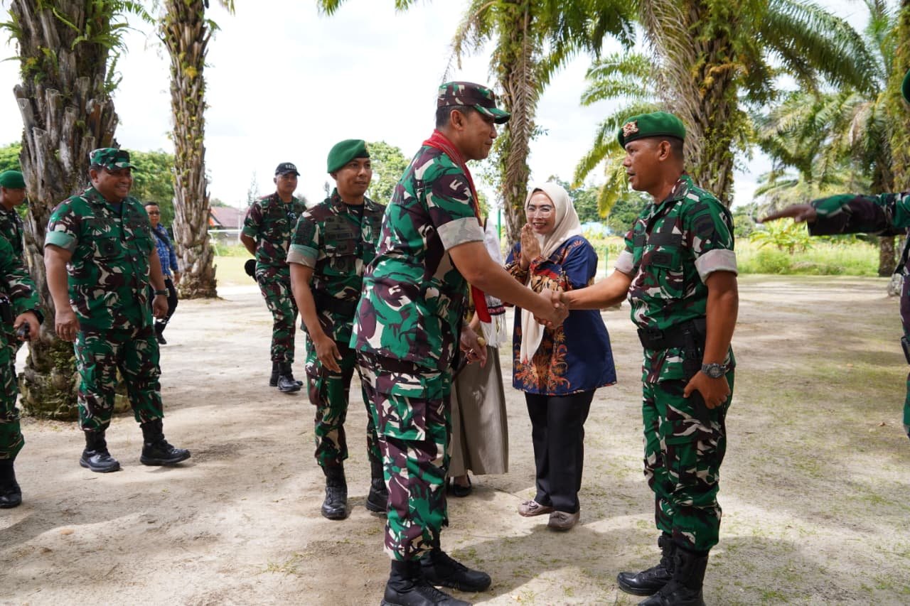 Pangdam I BB Kunjungi Kipan A Yonif 125 Simbisa di Toba Perkuat Moril. - thewasesanews.com
