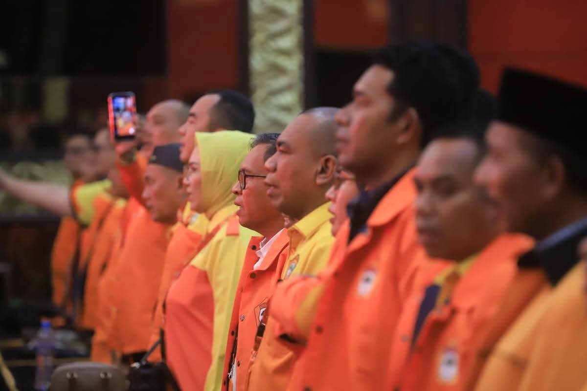 Ketua DPK Kosgoro Maluku Utara Ikram Malan Sangadji Hadiri Mubes V. - thewasesanees.com