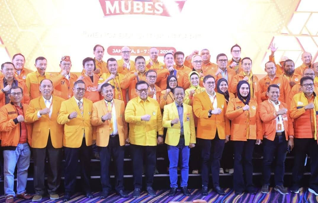 Ketua DPK Kosgoro Maluku Utara Ikram Malan Sangadji Hadiri Mubes V Kosgoro. - thewasesanees.com