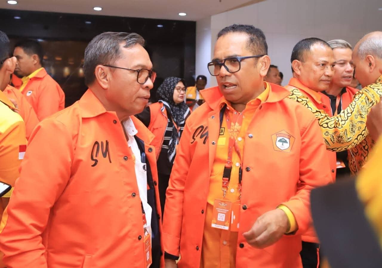 Ketua DPK Kosgoro Maluku Utara Ikram Malan Sangadji Hadiri Mubes V. - thewasesanees.com