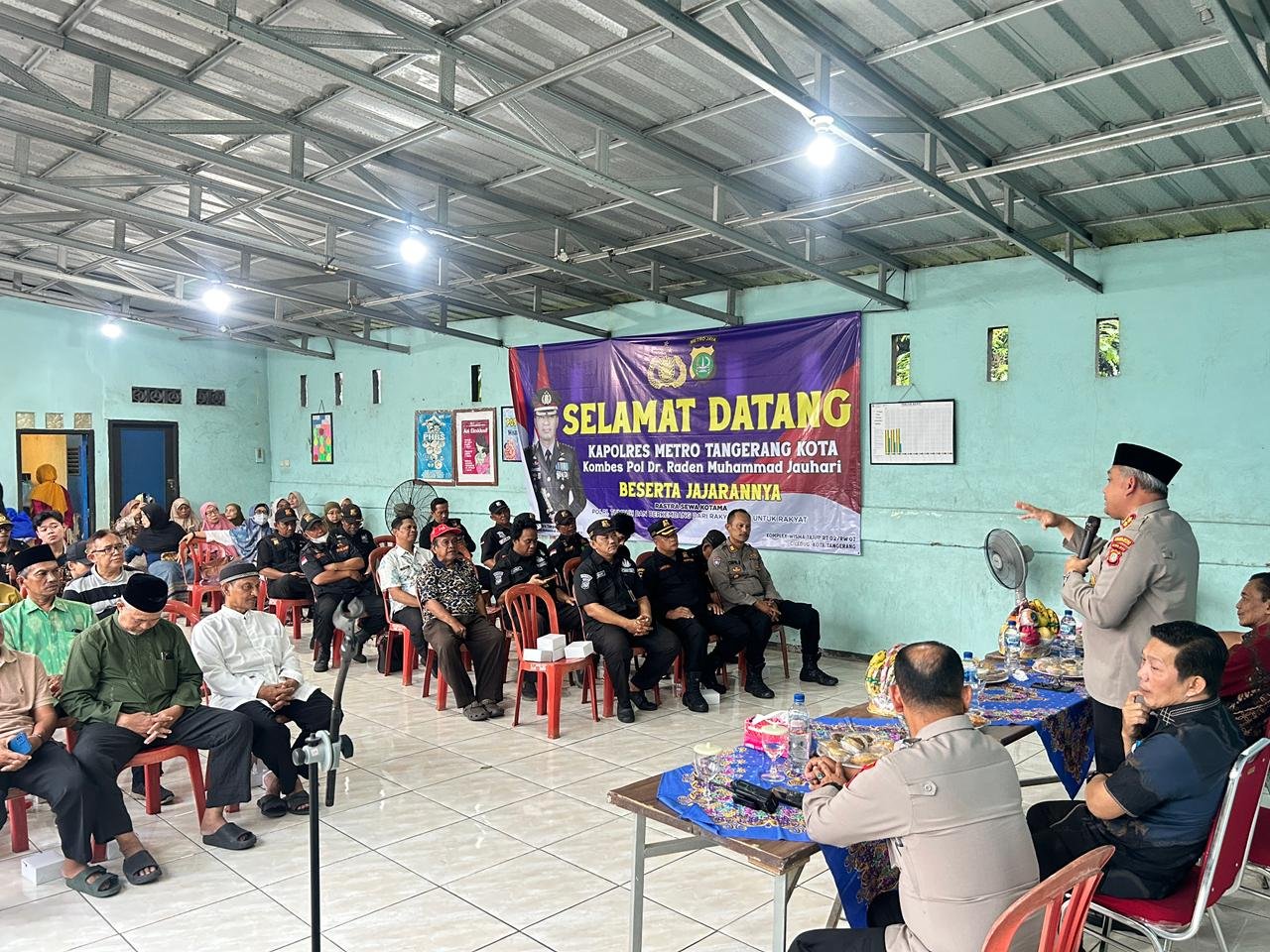 Jaga Jakarta On The Spot Polres Metro Tangerang Kota Digelar di Ciledug. - thewasesanews.com