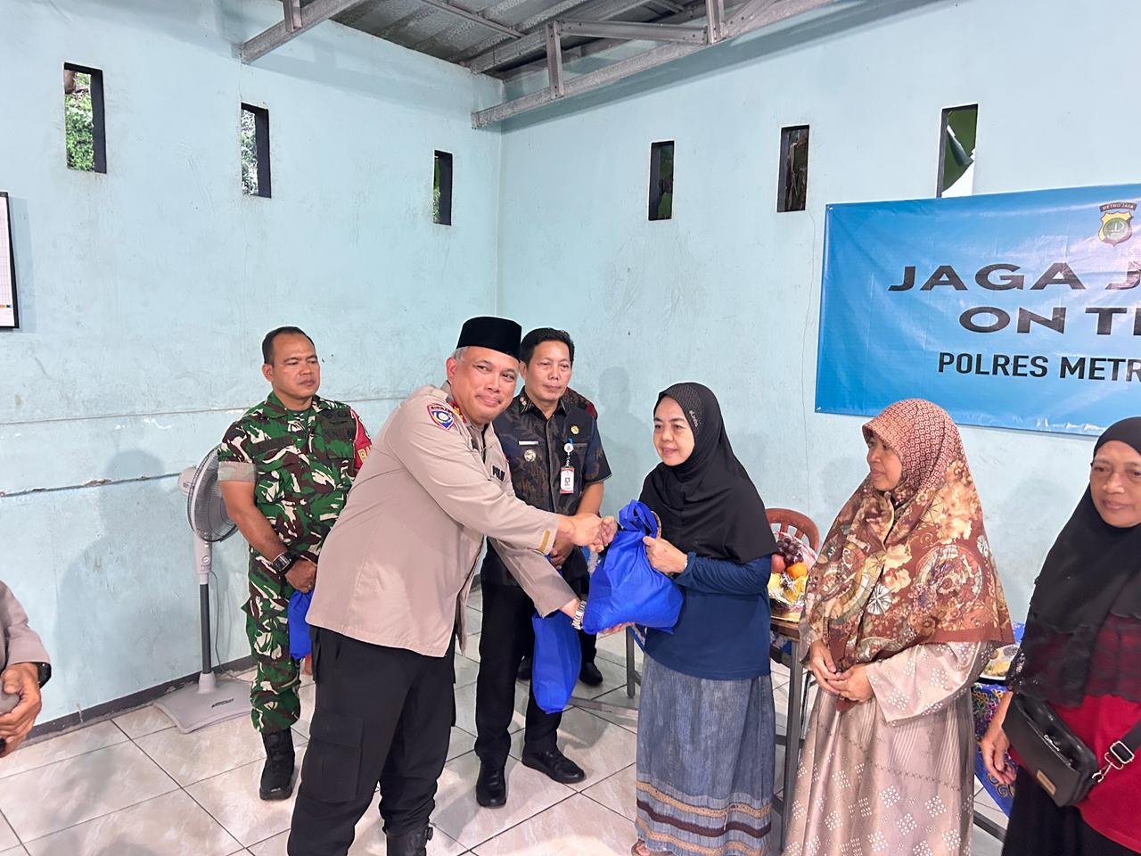 Jaga Jakarta On The Spot Polres Metro Tangerang Kota Digelar di Ciledug. - thewasesanews.com