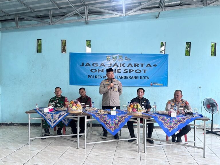 Jaga Jakarta On The Spot Polres Metro Tangerang Kota Digelar di Ciledug. - thewasesanews.com
