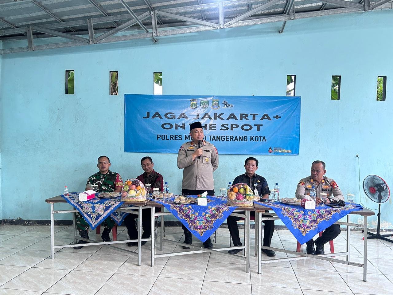 Jaga Jakarta On The Spot Polres Metro Tangerang Kota Digelar di Ciledug. - thewasesanews.com