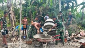 Jembatan Gantung Sungai Idanoho Nias Selatan Capai Progres 37,5 Persen. - thewasesanews.com
