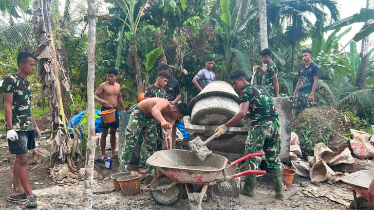 Jembatan Gantung Sungai Idanoho Nias Selatan Capai Progres 37,5 Persen. - thewasesanews.com