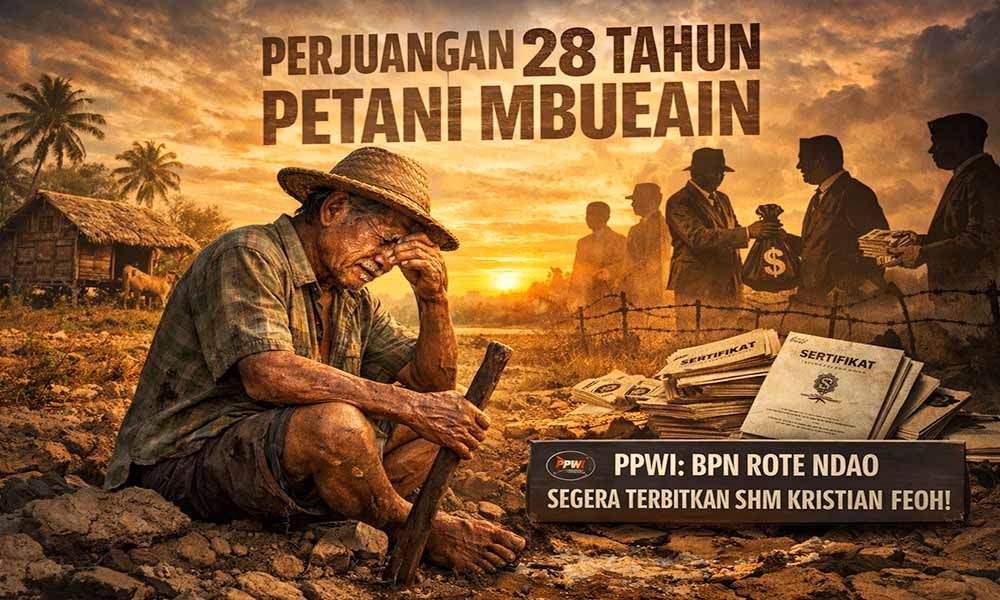 Sengketa Tanah di Rote Ndao: PPWI Desak BPN dan Bupati Adil. - thewasesanews.com